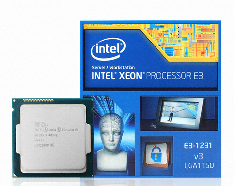 Bộ xử lý Intel® Xeon® E3-1231 v3 8M bộ nhớ đệm, 3,40 GHz 2ND