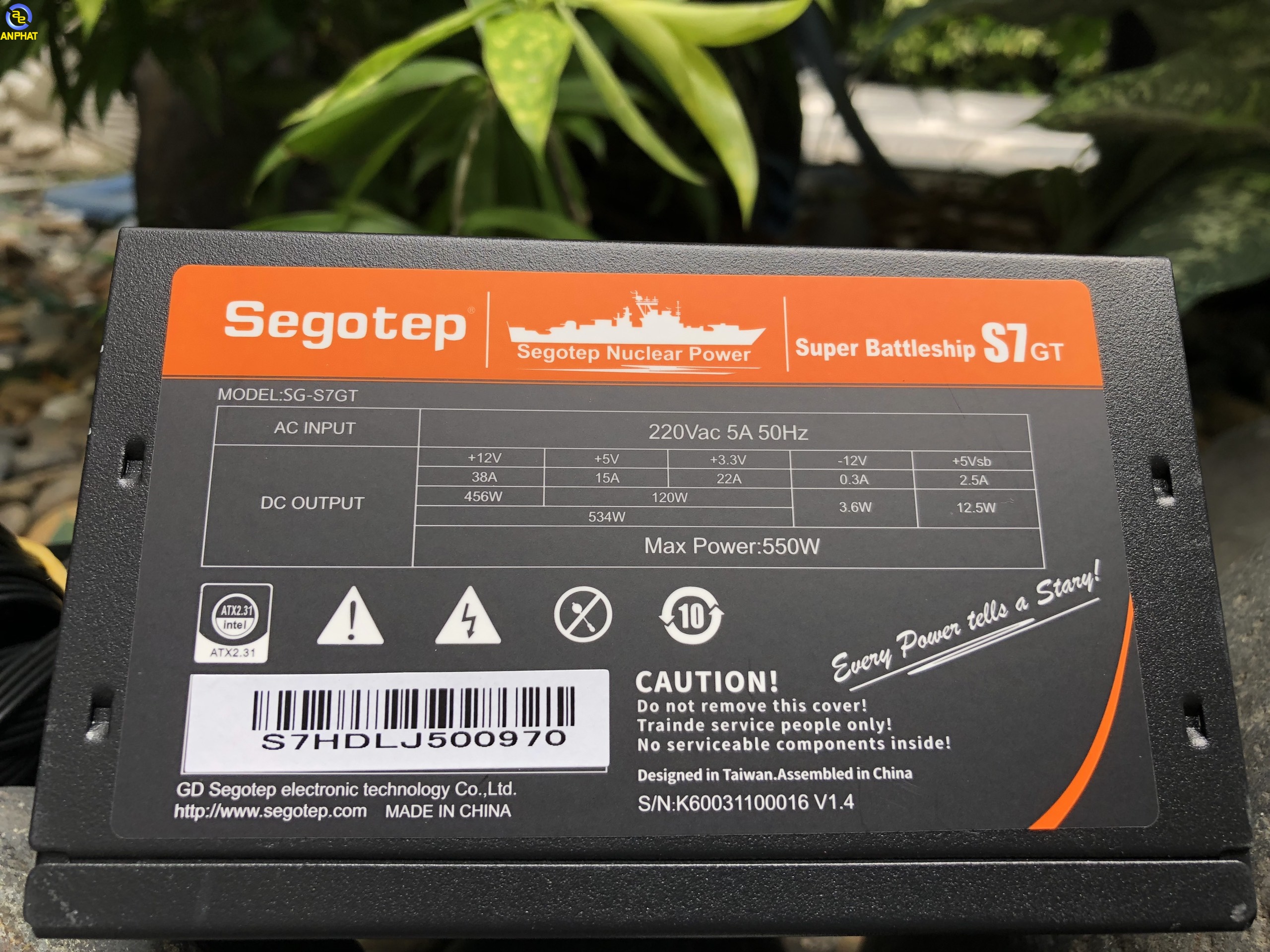 Nguồn Máy Tính - Segotep S7GT 550W 2ND