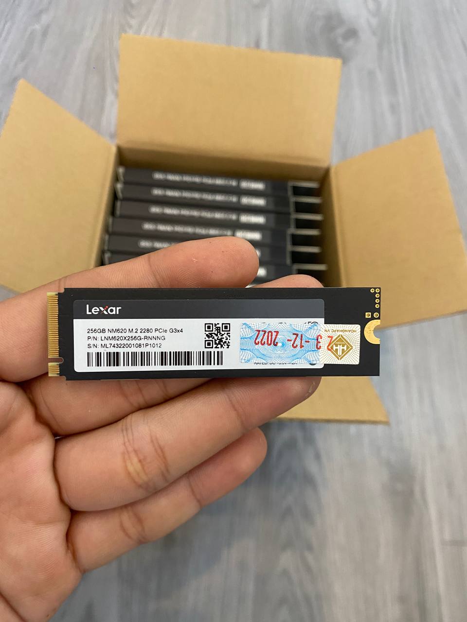 Ổ cứng SSD Lexar NM620 256GB BH 12.25
