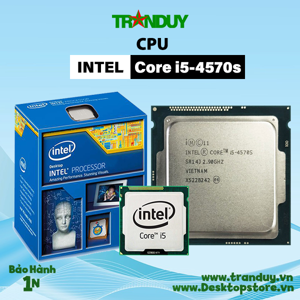 Bộ xử lý Intel® Core™ i5-4570S 6M bộ nhớ đệm, tối đa 3,60 GHz 2ND