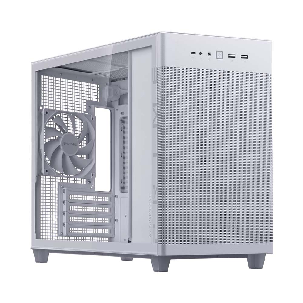 Case máy tính MicroATX Asus Prime AP201 White Edition NEW