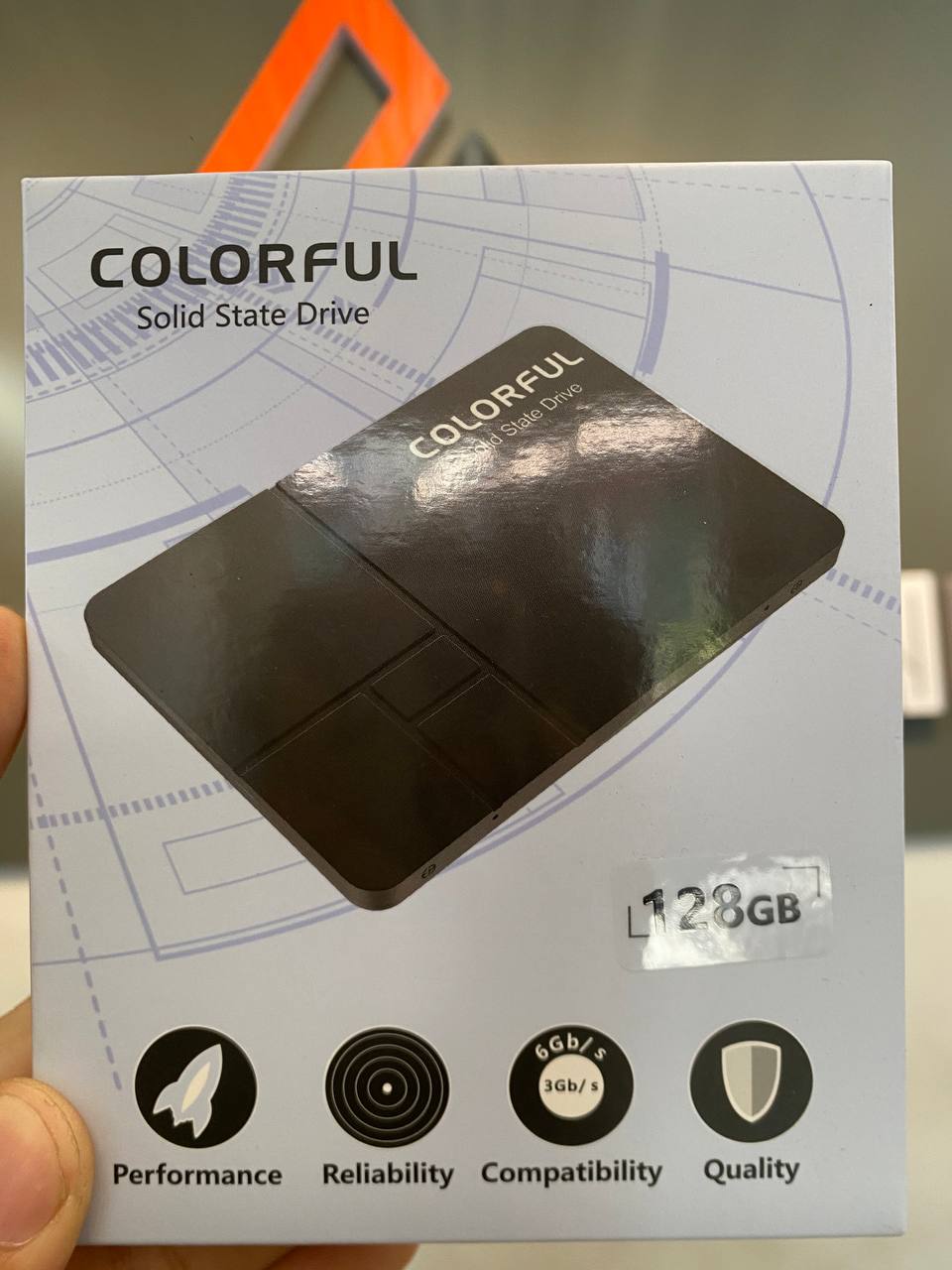 Ổ Cứng SSD 128G New Colorful SL300 Sata III 6Gb/s TLC